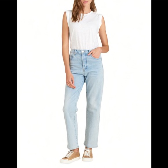 Veronica Beard Blake Classic Straight Jeans - Picture 1 of 8